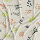 Kid's Wholesale Digital Printed Fabric For Baby Garment Manufacturer